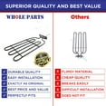 thumbnail image 5 of Whole Parts Range Grill Heating Element # 7406P229-60 - Replacement & Compatible With Some Whirlpool and Jenn Air Ranges, 5 of 5