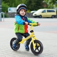 thumbnail image 3 of Infans Kids Balance Bike No Pedal Training Bicycle w/Adjustable Handlebar & Seat Yellow, 3 of 7