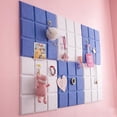 thumbnail image 1 of 12x12 Inch Felt Letter Message Board Decorative Wall Bulletin Board with Adhesives-red-, 1 of 7