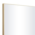 thumbnail image 4 of DecMode 24" x 36" Gold Wall Mirror with Thin Frame, 4 of 7