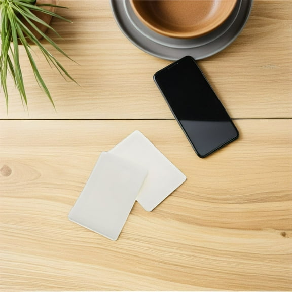 TEHAUX 200Pcs Laminator Cleaning Sheets Transparent Square for General Users