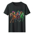 thumbnail image 4 of Blczomt Plus Size Tops for Women Short Sleeve Spring Summer Casual Tees Loose Graphic Animal Print Blouses for Women, 4 of 5