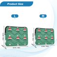 thumbnail image 4 of FORMRS 13-13.3 inch Laptop Sleeve Case Soft Carrying Quilted Computer Bag Cover, Christmas Trees, 4 of 7