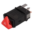 thumbnail image 2 of Hazard Warning Light Switch,Hazard Warning Light Switch Emergency Warning Light Switch Warning Light Switch Extended Durability, 2 of 12