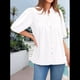 thumbnail image 5 of Top de Mujer con Cuello en V y Mangas Abullonadas, , Talla M, 5 of 9
