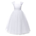 thumbnail image 1 of OLIVIA KOO Girls Graceful First Communion Dress (12, White), 1 of 4