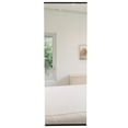 thumbnail image 3 of Tuhome Black Wengue Modern Engineered Wood LETO Mounted Shoe Rack with Mirror, 3 of 12