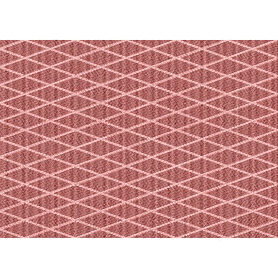 Ahgly Company Indoor Rectangle Patterned Grapefruit Red Area Rugs, 8' x 10'