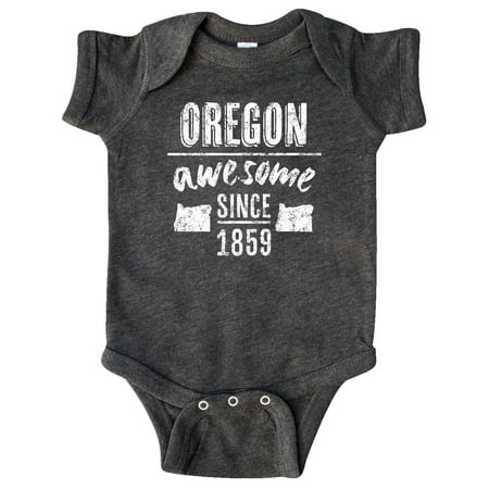 

Inktastic Oregon Awesome Since 1859 Gift Baby Boy or Baby Girl Bodysuit