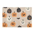 thumbnail image 7 of Yayeee Bath Rug for Bathroom Floor Non Slip Rectangle Fluffy Soft Absorbent Mat, 16"x24", Beige Halloween Pumpkin, 7 of 7
