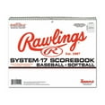 thumbnail image 2 of (4 pack) Rawlings Official System-17 Baseball & Softball Scorebook (9 Innings, 17 Players), 2 of 9