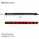 thumbnail image 2 of Universal 48LED Ultra-Thin Motorcycle Brake Light Strip - 12V Flexible LED Tail Light Compatible with All Bikes (Red + Amber), 2 of 5