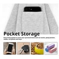thumbnail image 2 of Dog and Cat Sling Carrier - Reversible Puppy Carrier Purse with Storage Pocket, Hand-Free Dog Sling Carrier for Carry Small Dogs and Cats Gray, 2 of 7