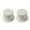 oily cloth white, variant on Set of 2 Versatile Miniature Hat For Doll Cosplay Waterproof Surfaces Millinery Top Hats Design