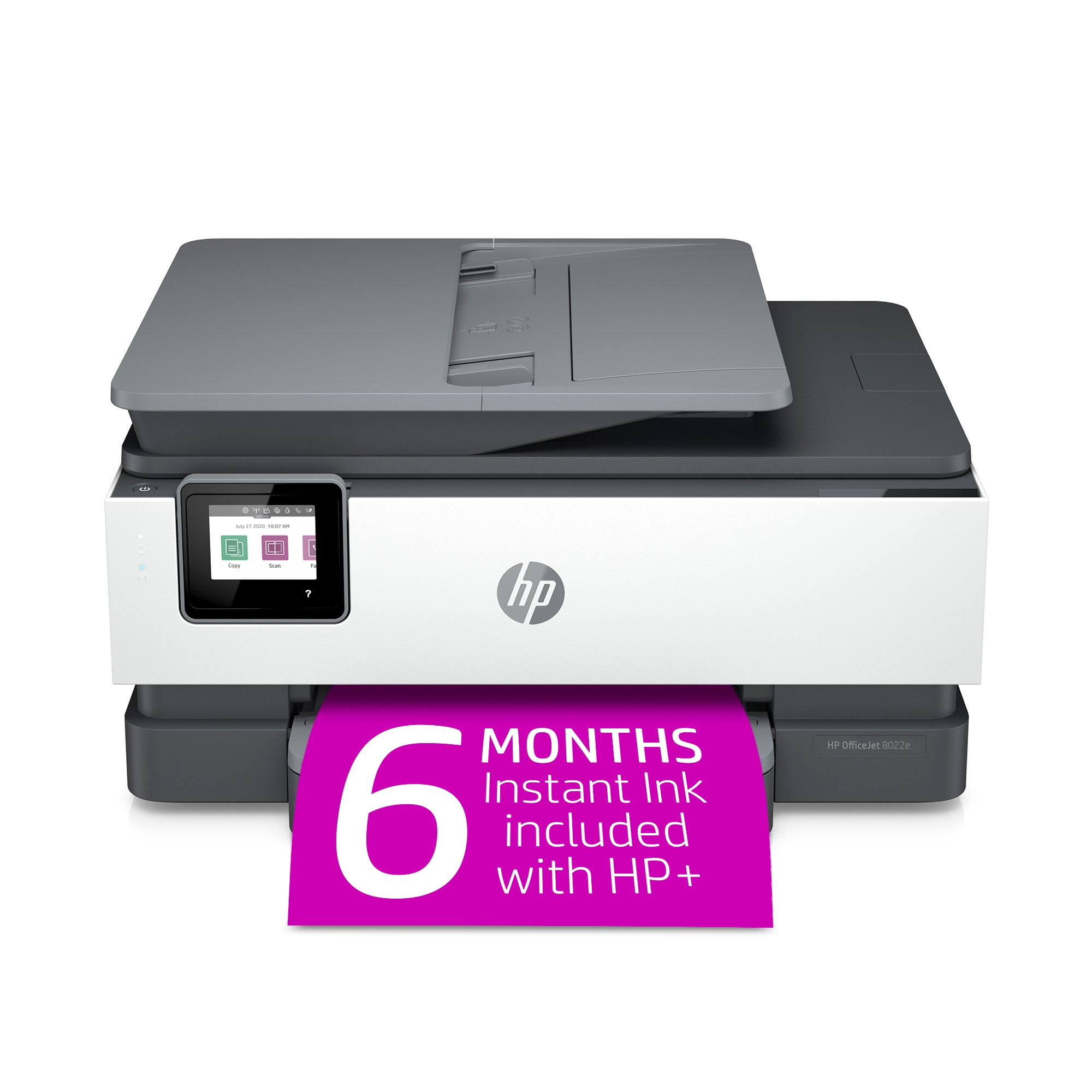 HP OfficeJet 8022e All-in-One Wireless Color Inkjet Printer - 6 Months Free Instant Ink with HP+