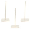 thumbnail image 1 of Minkissy 3 Ensembles de Supports Réutilisables Porte-Donuts en Bois pour Usage Domestique, 1 of 8