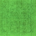 thumbnail image 1 of Ahgly Company Indoor Square Oriental Green Industrial Area Rugs, 6' Square, 1 of 4