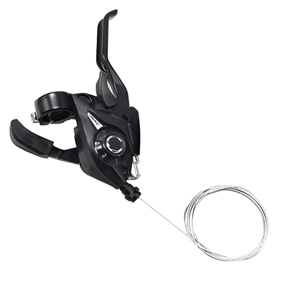 MELIVO Bicycle Gear Shift Levers,Handlebar Grip Gear Shifters for Mountain Road Bike,18/21/24 Speed Cycling Shift Control,Durable and Smooth Performance Accessories