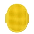 thumbnail image 2 of Dog Brush | Pet Grooming Brush | Pet Shampoo Brush | Pet Massage Brush |Bath Supplies for Cats and Dogs | Adjustable Hand Strap(YELLOW), 2 of 5