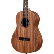 شركة كالا براند للموسيقى. مجموعة خشب الساج ، 4-String Ukulele ، Natural ، Baritone ( KA B )