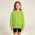 thumbnail image 6 of FAIWAD Sweatshirts for Kids Cotton Long Sleeve Crewneck Pullover Tops Boys Girls Casual School Oversized Clothes, 6 of 9