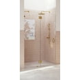 thumbnail image 6 of Glass Warehouse Gw-Gh-52.5 Halo 78" High X 52-1/2" Wide Hinged Frameless Shower Door -, 6 of 7