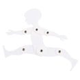 thumbnail image 1 of Figura de maniquí para dibujo, figura de acción pequeña y articulada, flexible, ideal para artistas y decoración del hogar., 1 of 9
