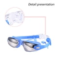thumbnail image 3 of Gafas de natación, gafas de natación ninguna juventud adulta de las mujeres de los hombres que se escapa, 3 of 7