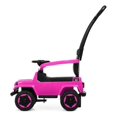 thumbnail image 3 of Montable Camioneta/carro Con Barra De Empuje, Luz Y Sonidos rosa GRANDE Rm Regalomex YC011618, 3 of 5