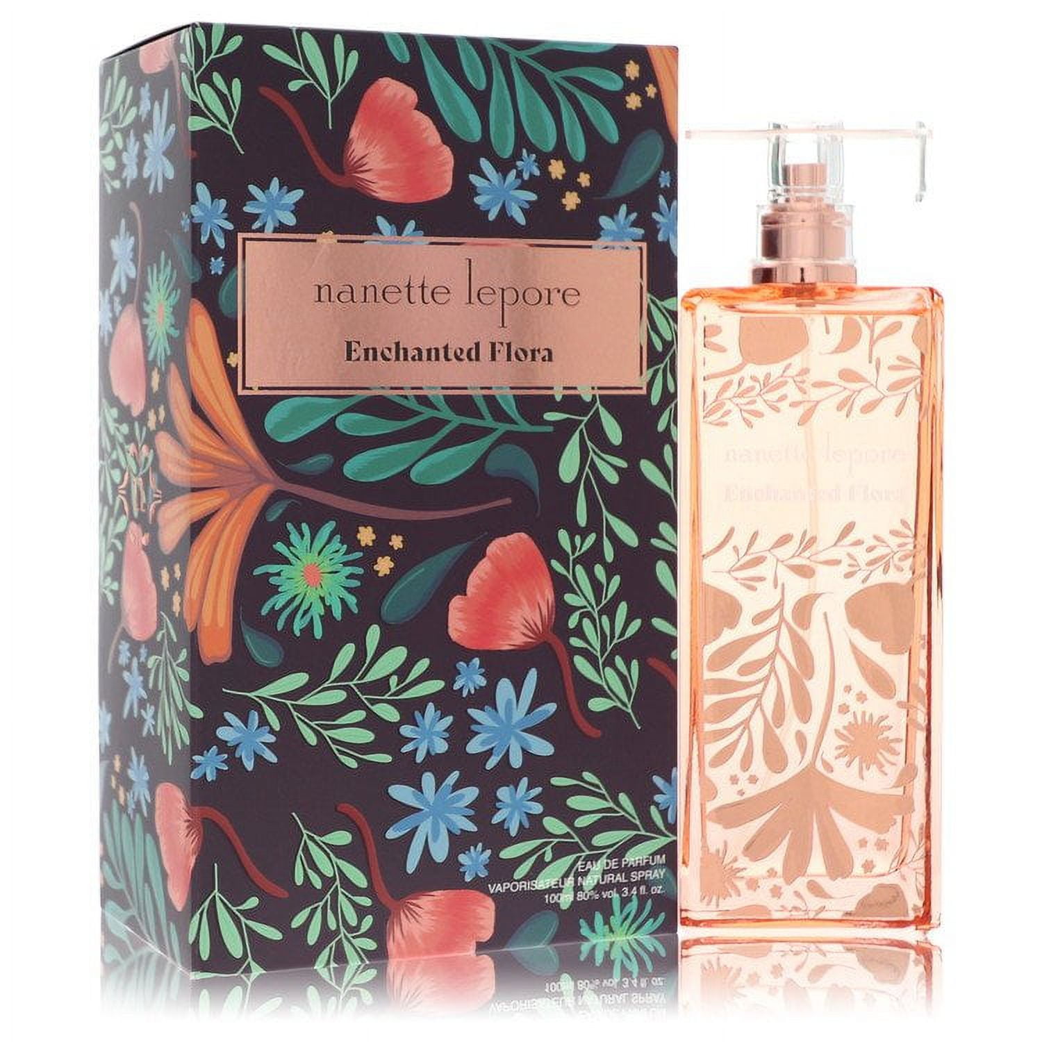 Nanette Lepore Enchanted Flora Eau De Parfum Spray By Nanette Lepore - 3.4 oz Nanette Lepore Enchanted Flora Eau De Parfum Spray By Nanette Lepore - 3.4 oz