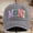 Gray, variant on Washed Cotton Printed Hat with Soft Top and Vintage Baseball Cap Design Featuring Relaxed Fit for Outdoor Adventures Gardening Hikes Casual Outings Beach Days or Weekend Getaways Black