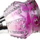 thumbnail image 4 of Botella De Perfume Vinta Bombilla Borla Atomizador 100ml - Púrpura, 4 of 5