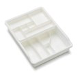 thumbnail image 1 of Madesmart Original Multipurpose Kitchen Junk Drawer Organizer Storage Bin, White, 1 of 5