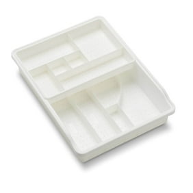 Madesmart 4 Pack Small Plastic Drawer Organizer Trays 4 Section