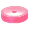thumbnail image 1 of Unique Bargains Twisted Nylon Twine Thread Beading Cord 2mm 13M/43 Feet Extra Strong Braided Nylon String, Hot Pink, 1 of 6