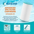 thumbnail image 2 of Hurricane HF4335-01 Advanced Pool and Spa Filter Cartridge Replacement, White, 2 of 7