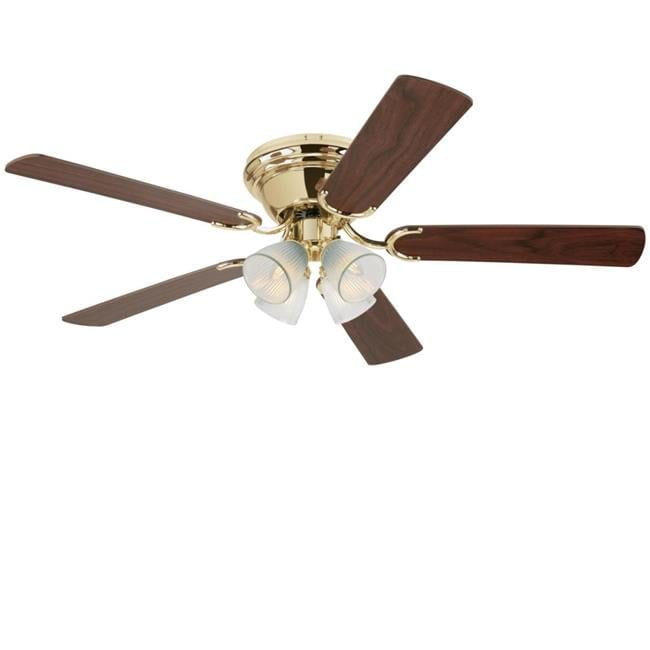 Westinghouse Industrial Brown Ceiling Fan - 56", 4-Speed, Wall Switch, No Light