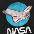 thumbnail image 3 of NASA Vintage Shuttle Kids T Shirt (2) for Toddler Boys and Girls, Black, 3 of 5
