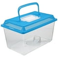 thumbnail image 1 of HLONK Turtle Tank with Platform Creative Turtle Carrying Box Tank Practical Turtle Tank Aquarium, 1 of 8