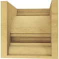 thumbnail image 4 of 9"W x 9"D x 9"H Wide Diane Rough Cedar Woodgrain TimberThane Corbel, Primed Tan, 4 of 6