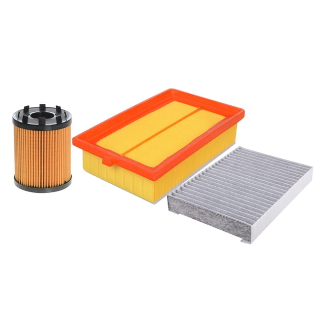 Kit De Filtro de Aire, Filtro de Aceite y Filtro de Cabina 3 PIEZAS Compatible con Fiat 500l L4 1.4L DE 2014 A 2020