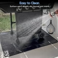 thumbnail image 5 of 48x36 grill mats for outdoor grill, Double Sided Fire and Oil Resistant Grill Mat for Outdoor BBQ, Suitable for Outdoor Charcoal, Flat Top, Smoker, Gas Grill, 5 of 7