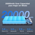 thumbnail image 5 of Power Bank 1Hora 20000 mAh Carga Turbo QC 3.0 20W, 5 of 5