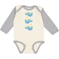 thumbnail image 3 of Inktastic Airplane Cute Planes for Boys Boys Long Sleeve Baby Bodysuit, 3 of 5