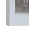 thumbnail image 3 of 3/4" Polystyrene Beveled Architect Modern Picture Frame - by WholesaleArtsFrames-com. 7x10 1623 Series - White - Made In USA, 3 of 5