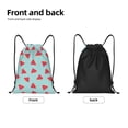 thumbnail image 4 of Bingfone Watermelon Drawstrings Backpacks Bags for Men Women Gym Drawstrings Bag-Small, 4 of 8