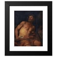 thumbnail image 2 of Johann Carl Loth 20x24 Black Modern Framed Museum Art Print Titled - Cato the Younger's Death (1647 - 1698), 2 of 5