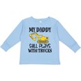 thumbnail image 3 of Inktastic Construction Daddy Still Plays with Trucks Boys or Girls Long Sleeve Toddler T-Shirt, 3 of 5