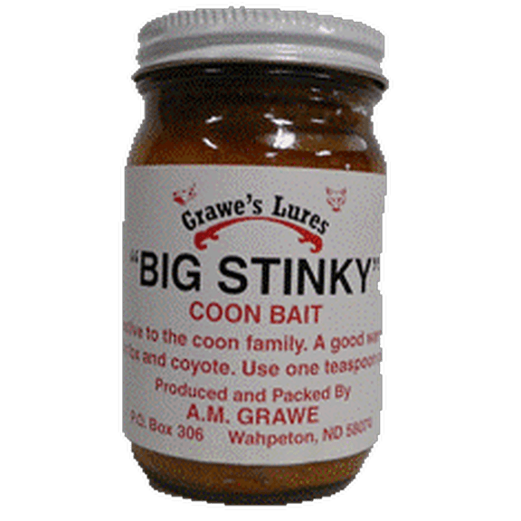 Grawe's Big Stinky Raccoon Bait 4 oz.