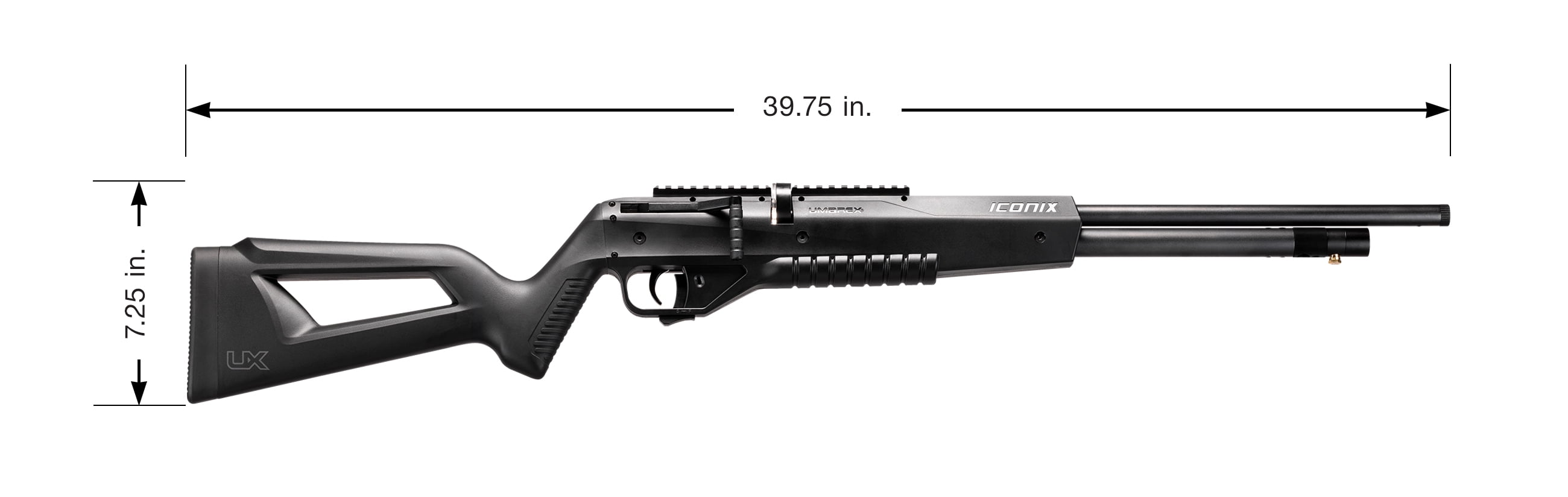 Umarex Iconix .22 Caliber PCP Pellet Gun Air Rifle with Side Lever Cocking